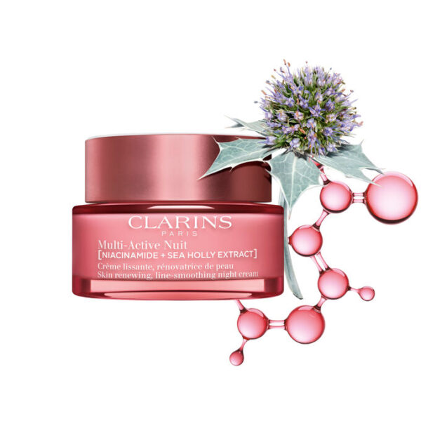 CLARINS Multi-Active Night Face Cream - Dry Skin كلارنس كريم ليلي للبشرة الجافة
