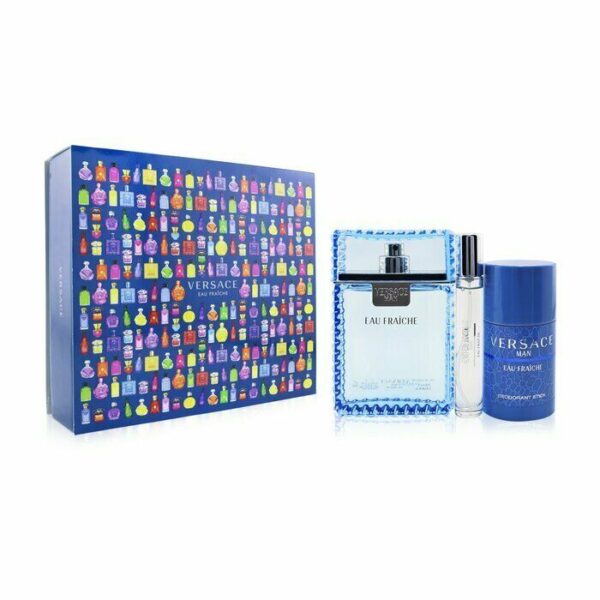 Versace Eau Fraiche Gift Set Eau De Toilette سيت هدايا للرجال