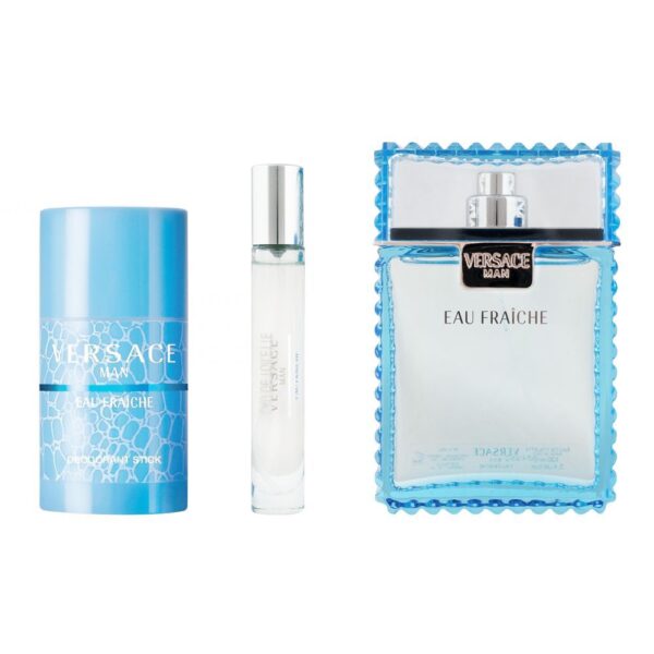 Versace Eau Fraiche Gift Set Eau De Toilette سيت هدايا للرجال