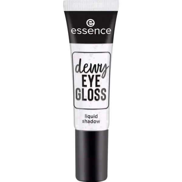 Essence dewy EYE GLOSS liquid shadow 01-Crystal Clear شدو سائل كلوس للعين