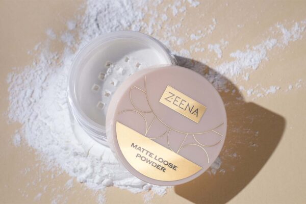 Zeena Matte Loose Powder لوس باودر شفاف