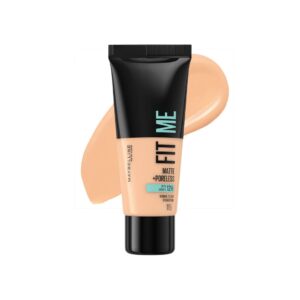 Maybelline Fit Me Matte & Poreless Foundation ميبلين كريم أساس مطفي