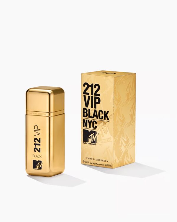 Carolina Herrera 212 VIP Black MTV Eau de Parfum Limited Edition 100ml كالورينا هيريرا عطر للرجال