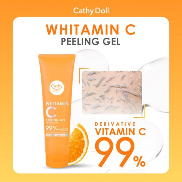 CATHY DOLL WHITAMIN C PEELING GEL 320G كاثي دول مقشر بالفايتمن سي