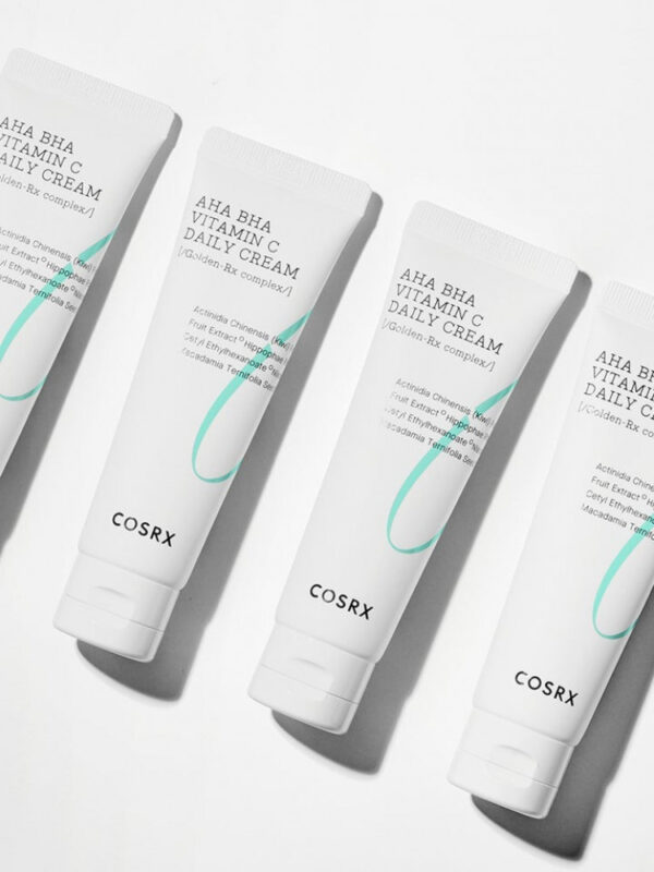 COSRX Refresh AHA BHA Vitamin C Daily Cream 50ml كوزاركس كريم يومي بفيتامين سي