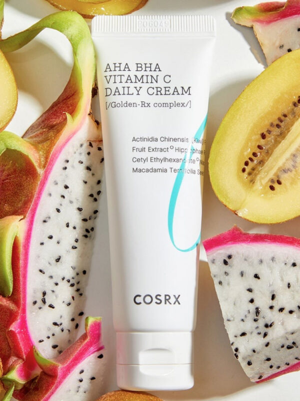 COSRX Refresh AHA BHA Vitamin C Daily Cream 50ml كوزاركس كريم يومي بفيتامين سي