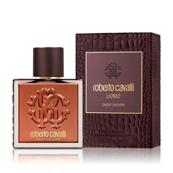 Roberto Cavalli Uomo Deep Desire Eau de Toilette 100ml روبيرتو كافالي عطر للرجال