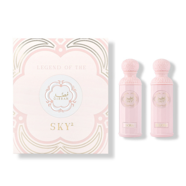 Gissah Legend of the Sky For Woman 2 x 90 ml EDPً قصة سيت عطور للنساء