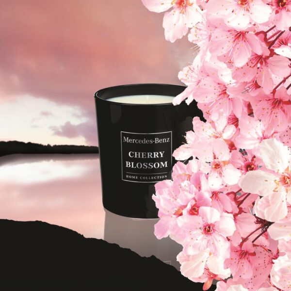 Mercedes-Benz Cherry Blossom candle مارسيدس شمعة معطرة