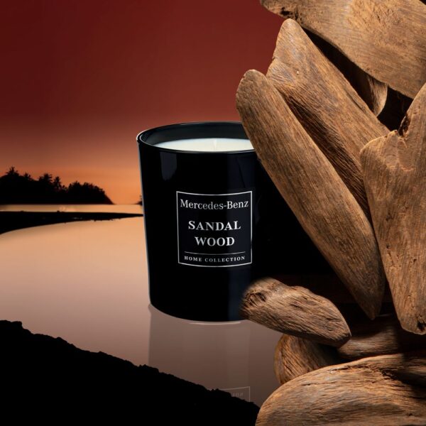 Mercedes-Benz Sandalwood candle مارسيدس شمعة معطرة