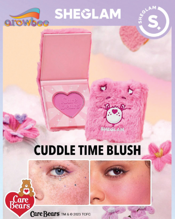 SHEGLAM X Care Bears Cuddle Time Blush FAP U LOUS شيغلام احمر خدود باللون الوردي