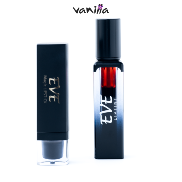 Eve magic lipstick + tint special offer ايف احمر شفاه سحري+ تنت عرض العيد