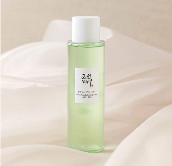 Beauty of Joseon Green plum refreshing toner : AHA + BHA 150ml تونر منعش بالبرقوق الأخضر من بيوتي أوف جوسون AHA + BHA