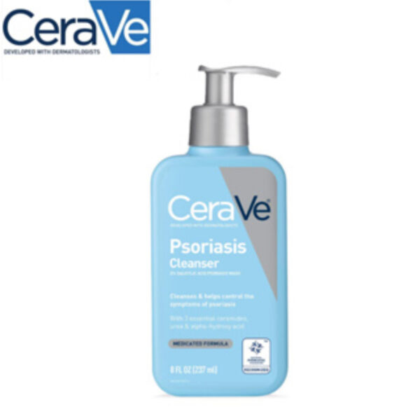 Cerave Psoriasis Cleanser with Salicylic Acid سيرافي غسول الصدفية بحمض الساليسيليك