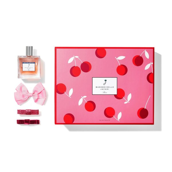 JACADI MADEMOISELLE PETITE CERISE EDT GIFT SET مجموعة هدايا جاكادي مادموزيل بيتيت سيريز