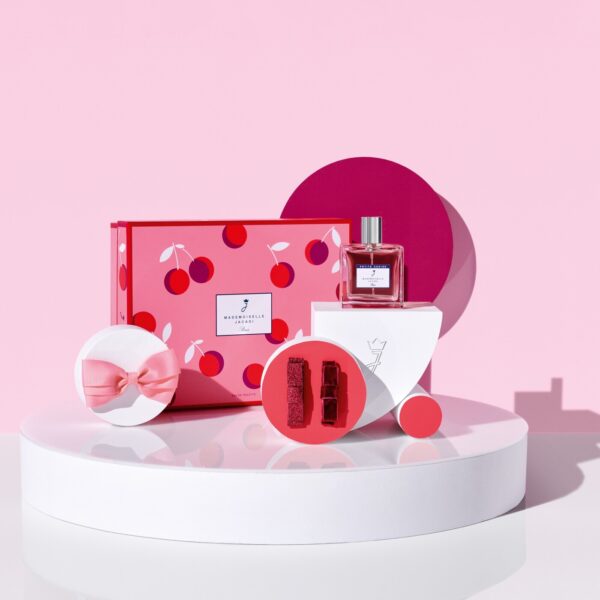 JACADI MADEMOISELLE PETITE CERISE EDT GIFT SET مجموعة هدايا جاكادي مادموزيل بيتيت سيريز