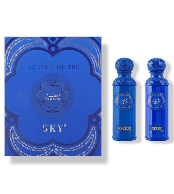 Legend of the Sky For Men 2X90ml By Gissah Perfume قصة سيت عطور للرجال