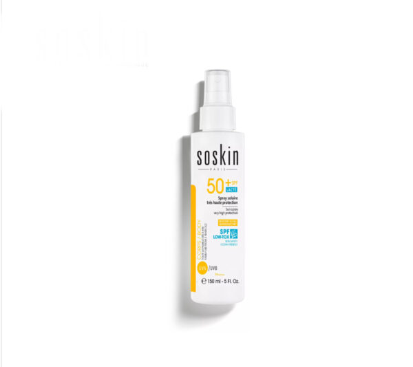 SOSkin Sun Guard SPF50+ Sun Spray Very High Protection 150 ml سوسكن واقي الشمس SPF50+ رذاذ الشمس حماية عالية جدًا