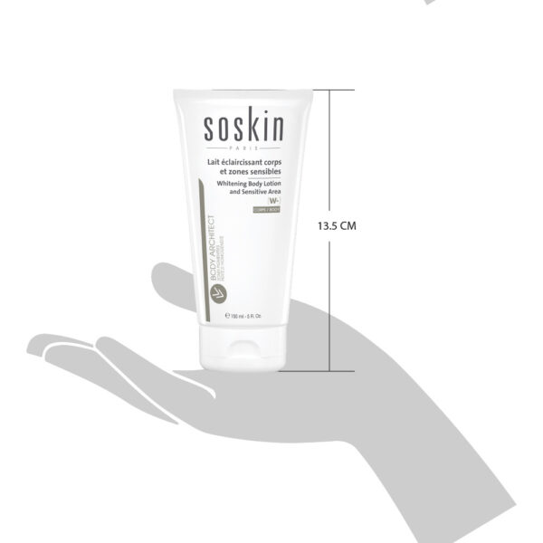 Soskin whitening lotion for body and sensitive areas 150 ml سوسكين لوشن مفتح للجسم والمناطق الحساسه 150