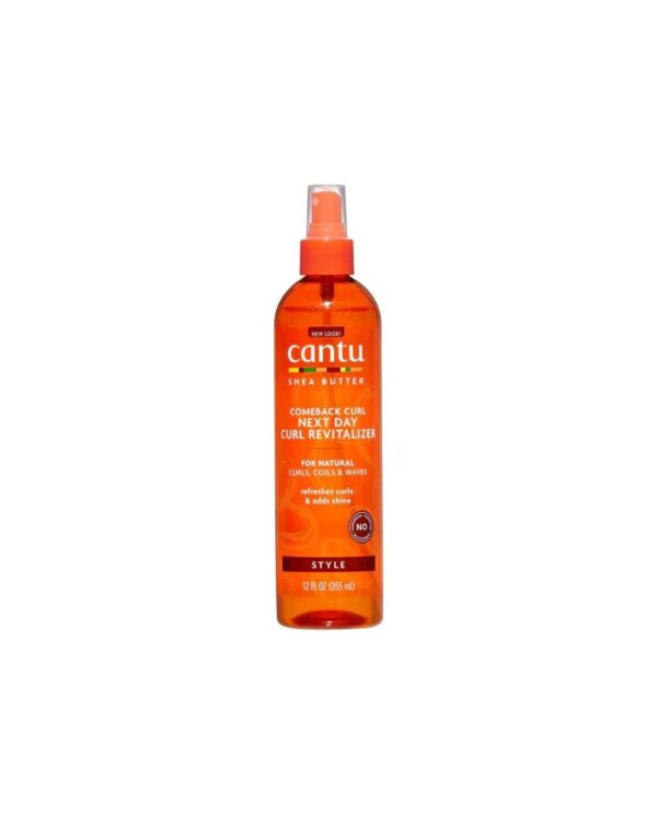 Cantu Shea Butter For Natural Hair Comeback Curl Next Day Curl Revitalizer كانتو ليف ان بزبدة الشيا