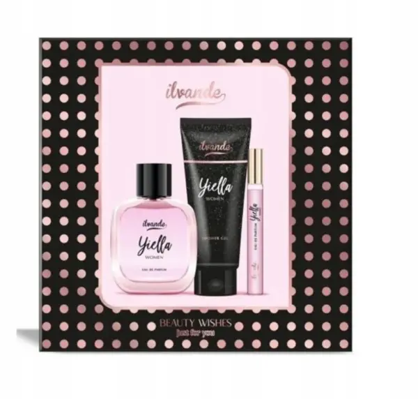 ILVANDE BEAUTY WISHES SET - 3PCS | ايلفاند مجموعة عناية للنساء - 3 قطع