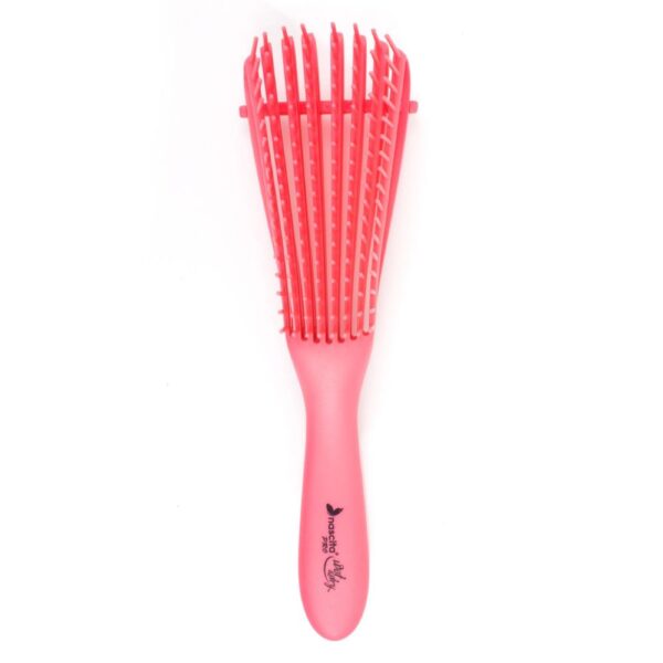 Nascita curly hair comb Red فرشاة تسريح الشعر الكيرلي والويفي باللون الاحمر