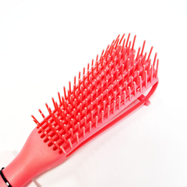 Nascita curly hair comb Red فرشاة تسريح الشعر الكيرلي والويفي باللون الاحمر