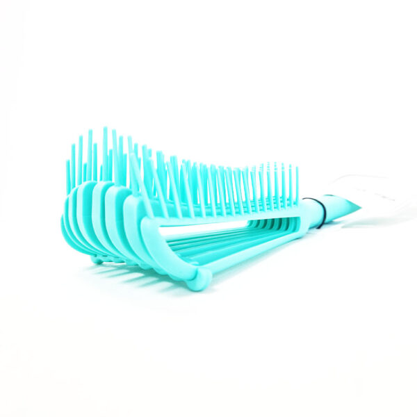 Nascita curly hair comb turquoise فرشاة تسريح الشعر الكيرلي والويفي باللون التركوازي