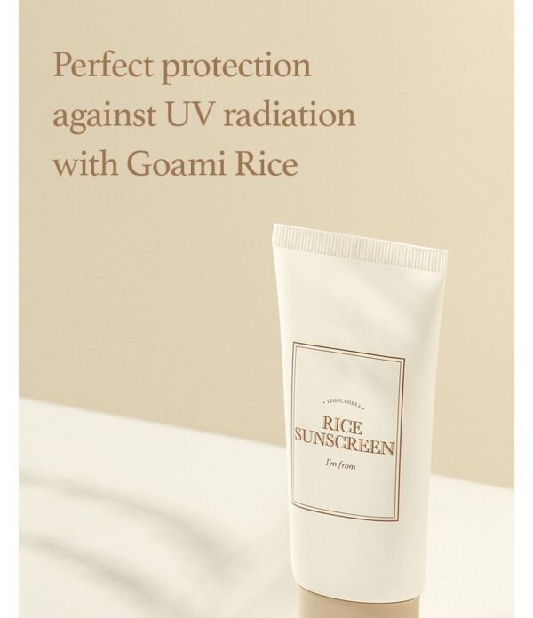 YEOJU KOREA I'm from Rice Sunscreen 50ml واقي شمس للبشرة - Image 4