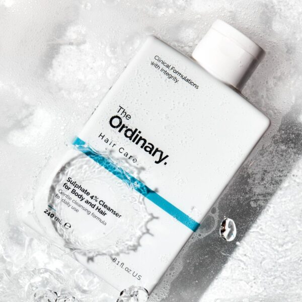 THE ORDINARY Hair Sulphate 4% Cleanser for Body and Hair 240ml ذا اوردنري غسول للجسم والشعر