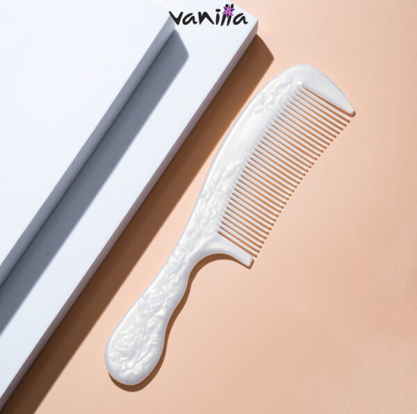 Elly Embossed Flower Pattern Comb -28 ايلي مشط شعر