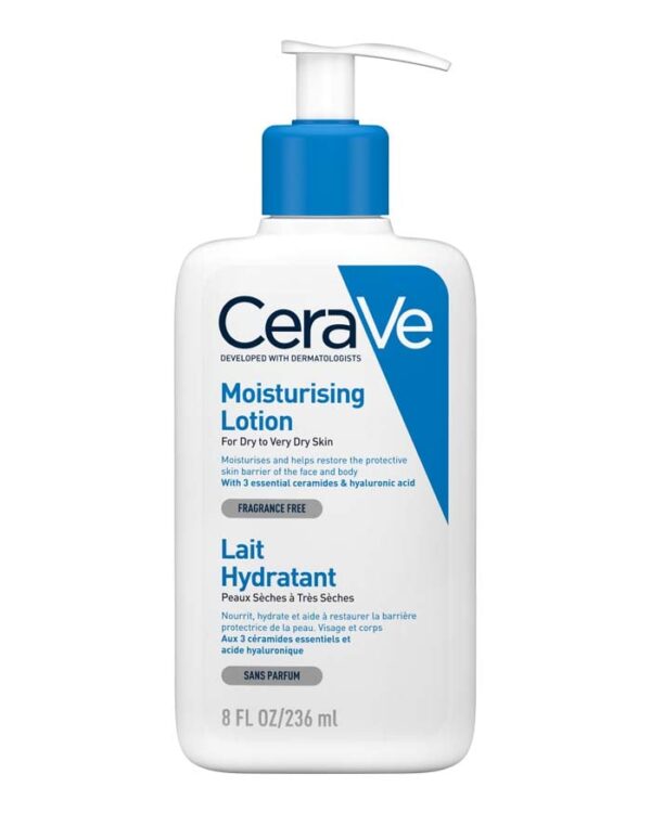 CERAVE Moisturising Lotion Lightweight for dry to very dry skin 236ml سيرافي لوشن للبشرة الجافة الى الجافة جداً
