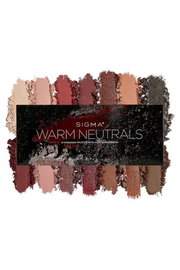 SIGMA WARM NEUTRALS EYESHADOW PALETTE سيجما باليت ايشدو