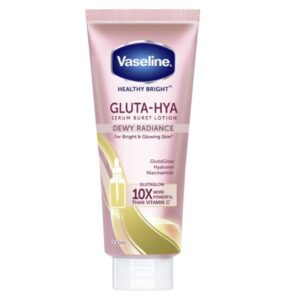 VASELINE HEALTHY BRIGHT GLUTA-HYA SERUM BURST LOTION DEWY RADIANCE 300ml فازلين هيلثي برايت سيروم مرطب للجسم