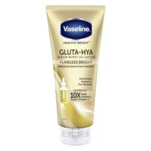 VASELINE HEALTHY BRIGHT GLUTA-HYA SERUM BURST LOTION FLAWLESS BRIGHT 300ml فازلين هيلثي برايت سيروم الاشراقة للجسم
