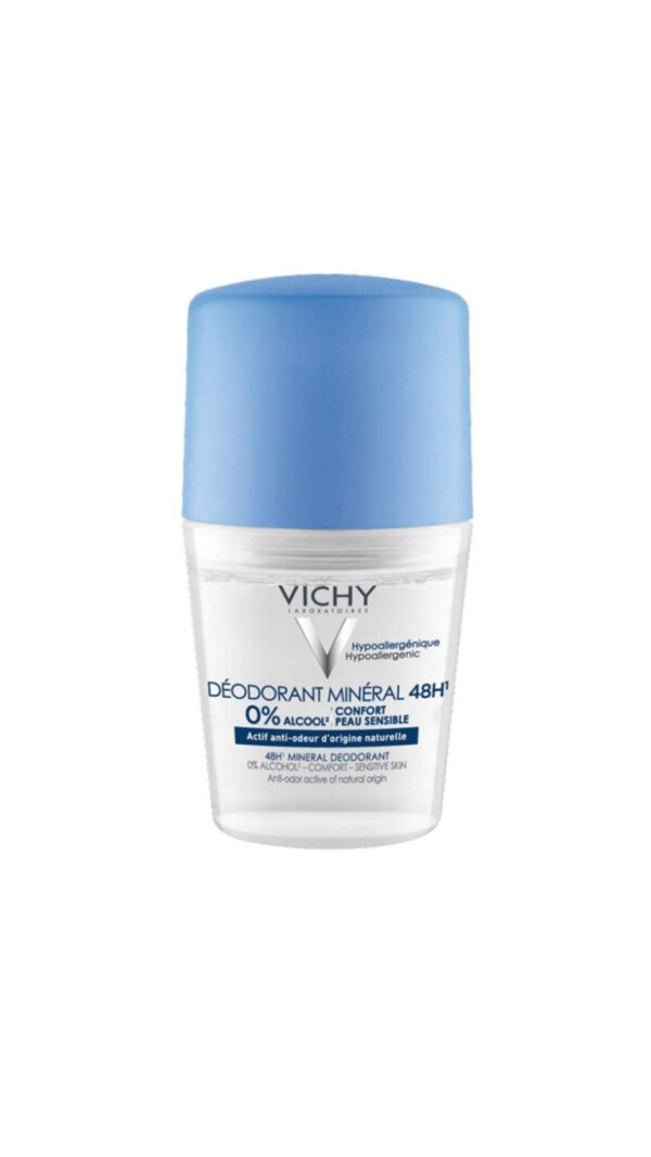 Vichy Deodorant mineral deodorant roll-on 48h فيجي رول مضاد للتعرق