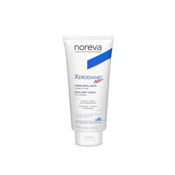 Noreva Xerodiane AP+ Emollient Cream Dry Skin Fragrance-Free 200ml كريم مرطب للبشرة الجافة