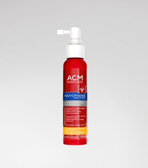 ACM NOVOPHANE REACTIONAL ANTI-HAIR LOSS LOTION 100ml اي سي ام لوشن نوفوفان التفاعلي المضاد لتساقط الشعر