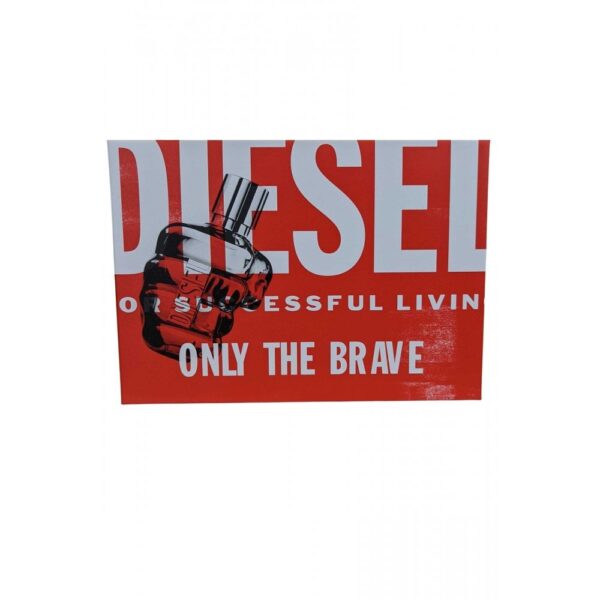 DIESEL Only The Brave Homme Eau de Toilette Spray 50ml Shower Gel 100ml ديزل سيت عطر أونلي ذا بريف هوم أو دو تواليت