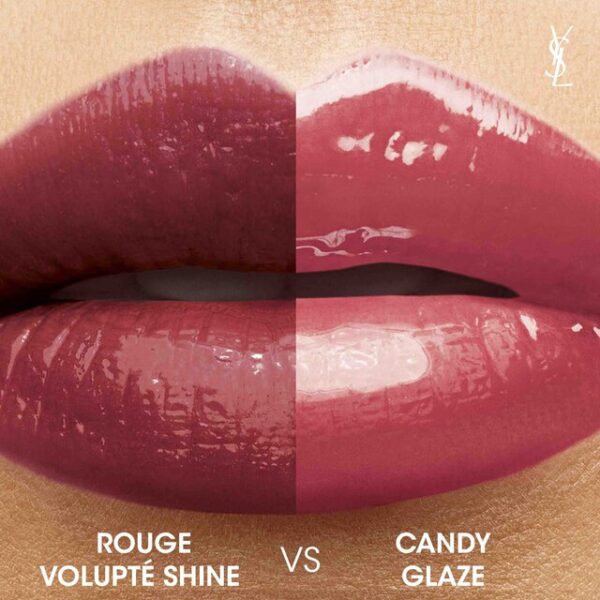 Yves Saint Laurent ROUGE VOLUPTÉ SHINE Lipstick واي اس ال احمر شفاه لامع