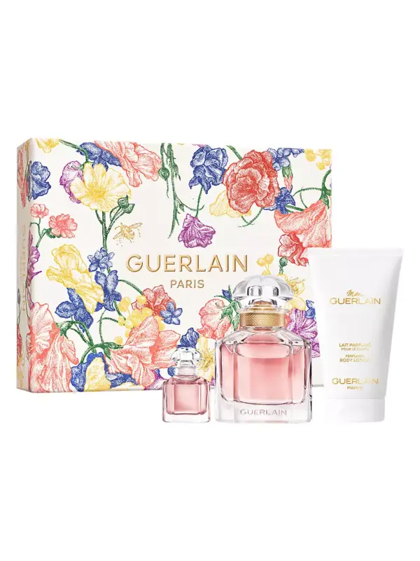 Guerlain Mon Guerlain 3-Piece Eau de Parfum Gift Set كرلاين مجموعة هدايا