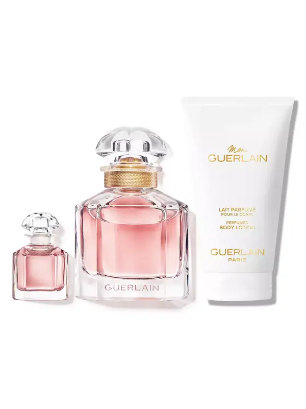 Guerlain Mon Guerlain 3-Piece Eau de Parfum Gift Set كرلاين مجموعة هدايا