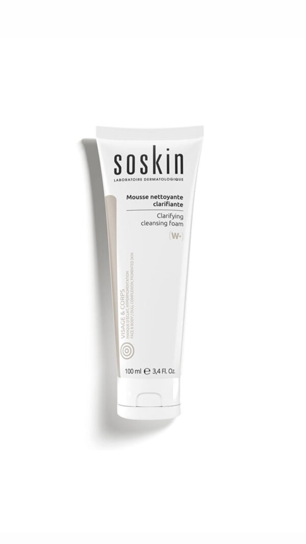 SOSKIN CLARIFYING CLEANSING FOAM 100ML سوسكن غسول رغوي للبشرة