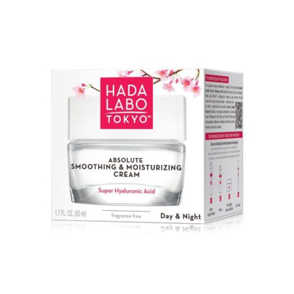 HADA LABO TOKYO - Absolute Smoothing & Moisturizing Cream هادا لابو طوكيو - كريم الترطيب والتنعيم المطلق