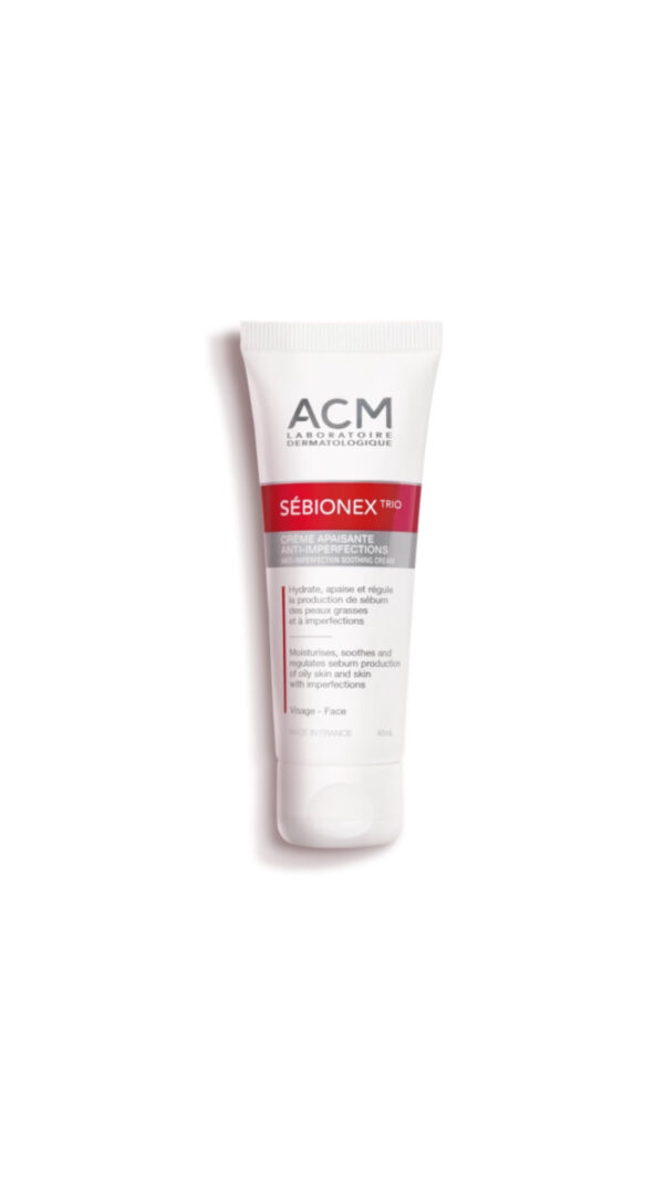 ACM SÉBIONEX TRIO CREAM corrective cream for oily and imperfection-prone skin اي سي ام كريم مصحح للبشرة الدهنية