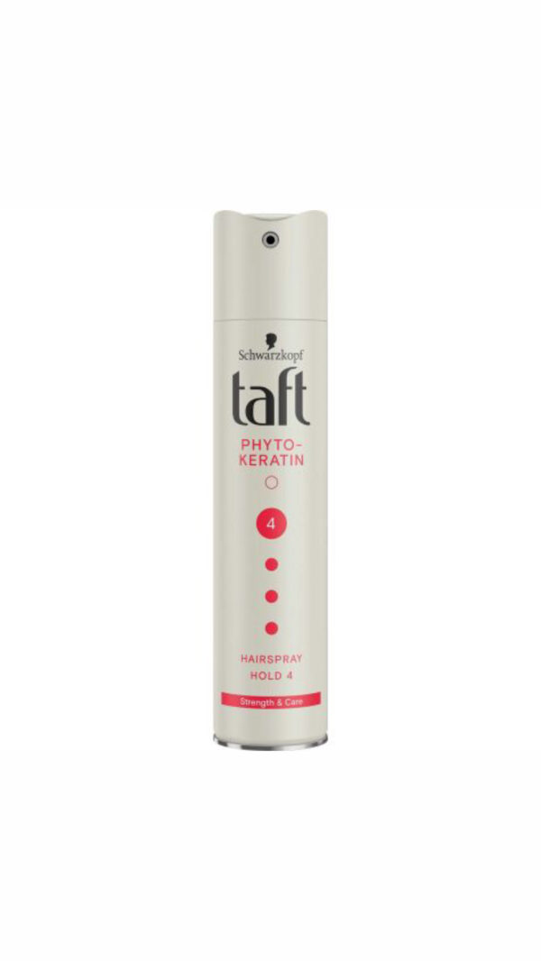 TAFT PHYTO-KERATIN HAIR SPRAY (Hold 4) 250ML سبراي مثبت للشعر