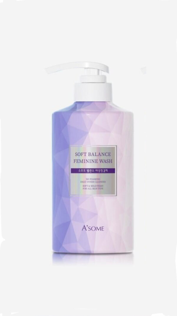 A'SOME Soft Balance Feminine wash 500ml غسول نسائي