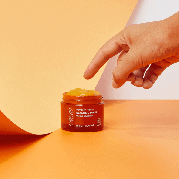 ANDALOU BRIGHTENING PUMPKIN HONEY GLYCOLIC MASK أندلوا ماسك معالج للتصبغات