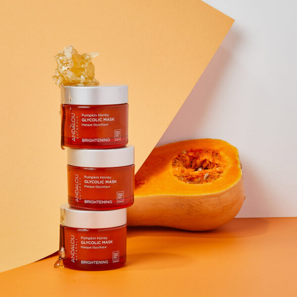 ANDALOU BRIGHTENING PUMPKIN HONEY GLYCOLIC MASK أندلوا ماسك معالج للتصبغات