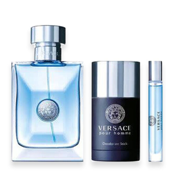 VERSACE POUR HOMME GIFT SET مجموعة هدايا أنيق للرجال